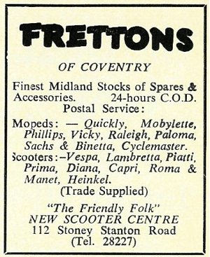 Fretton’s of Coventry advert