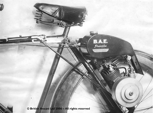 BAE Powerplus cyclemotor