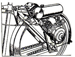 British Anzani cyclemotor