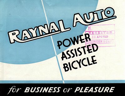 Post-War Raynal brochure