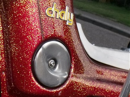 Metal flake on the Chaly