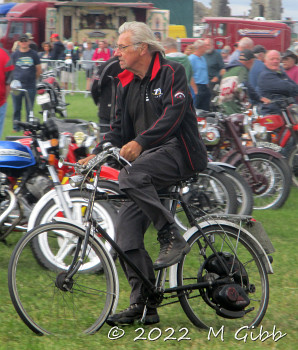 Cyclemaster at Whitby Traction Engine Rally