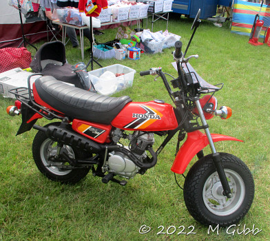 Honda CY50 at Whitby Traction Engine Rally