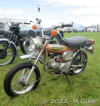 Honda ST90 at Whitby Traction Engine Rally