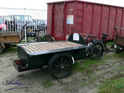 Two more - pedal-powered - carrier tricycles