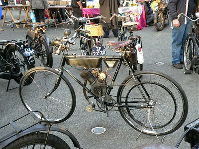 Germam motorisied bicycle
