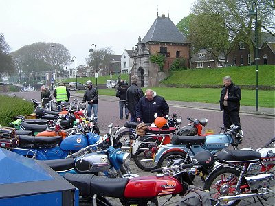 Parked up at Schoonhoven