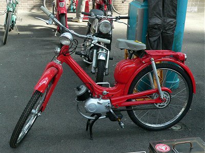 Lambretta moped
