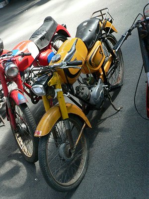 A Negrini sports moped