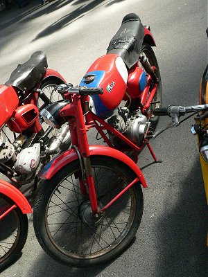 A Santa Maria Tigrotto sports moped