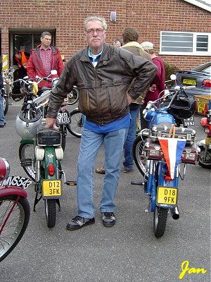 Harry with his Puch