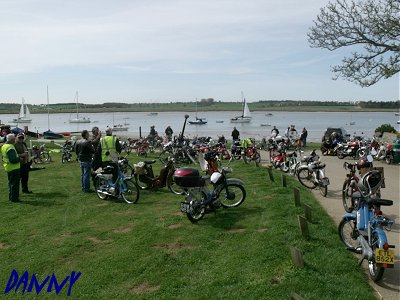 The lunch stop at Ramsholt