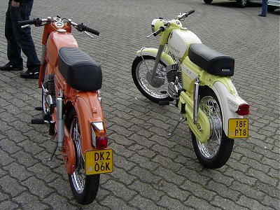 A pair of Zündapps