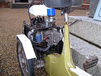 An Ariel Three with a Honda engine