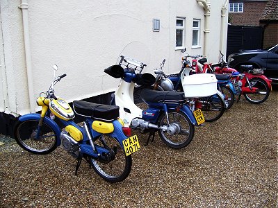 Puch and Yamaha Town mate