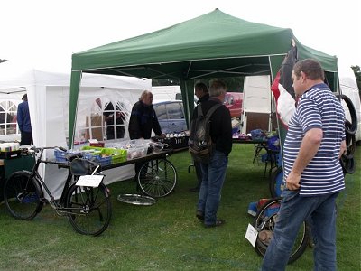 Pete Stratford's Cyclemotor & Autocycle Spares stand