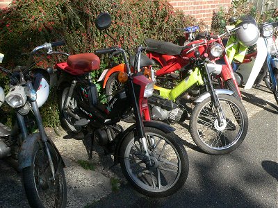 Peugeot 103 Vogue and Puch Maxi