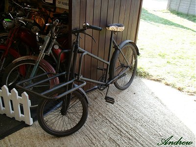 Luke bought the trade bike too; it's an Aberdale Model NF