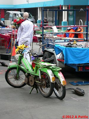 Line of bikes