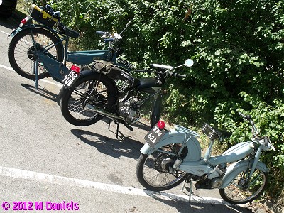 Mobylette, Royal Enfield and Bown