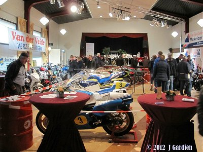 Motor cycle show at Surhuisterveen