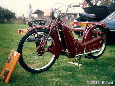 1957 Re-styled New Hudson autocycle