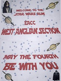 Star Wars Run poster