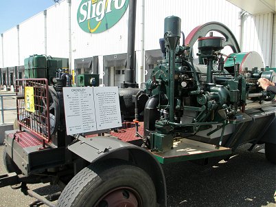 Crossley engine, Sligro Old-timer day at Drachten