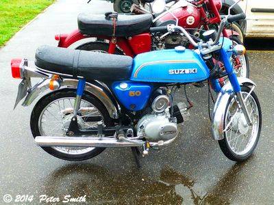 Suzuki 50 at Coddenham
