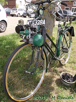 JAP cyclemotor at Fair Green, Diss