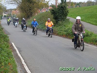 The ride starts off from from Coddenham