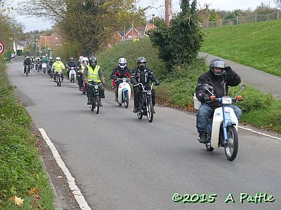 The ride starts off from from Coddenham