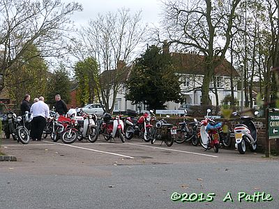 The bikes at Claydon