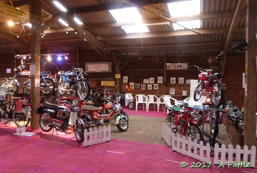 The EACC stand before the show opens