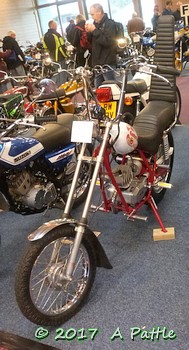 Fantic Chopper in the Exhibition Hall