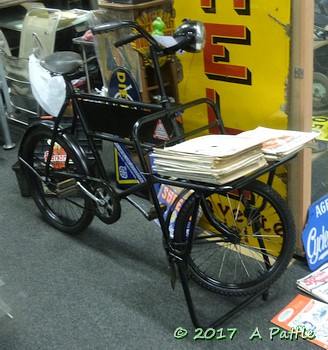 Carrier bicycle at Central Classics 2017