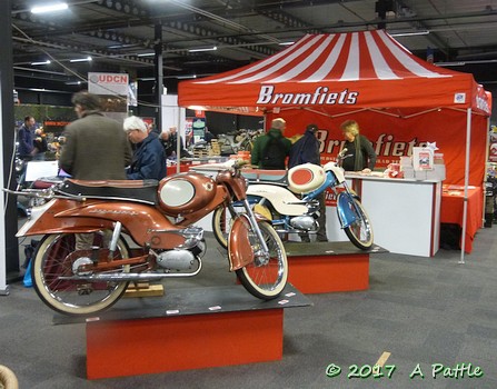 The ‘Bromfiets’ stand at Central Classics 2017