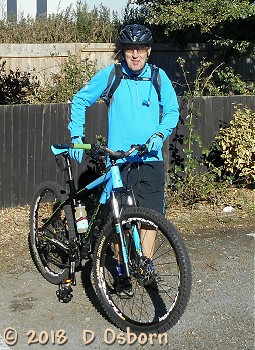 Nigel and his bike