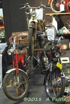 Three Puch mopedsCentral Classics, Houten