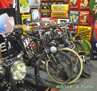 Berini & other cyclemotors at Central Classics, Houten