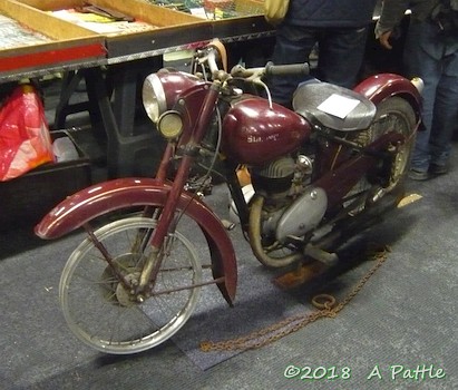 Socovel-Villiers motor cycle at Central Classics, Houten