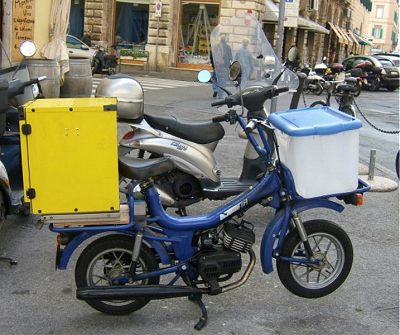 Carrier moped