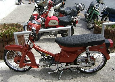 Customised Honda Cub