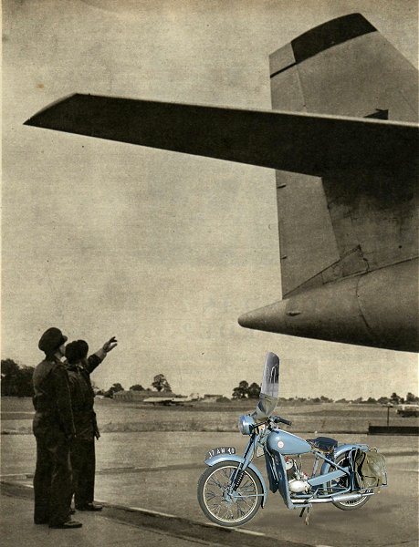 James Comet and a Valiant bomber