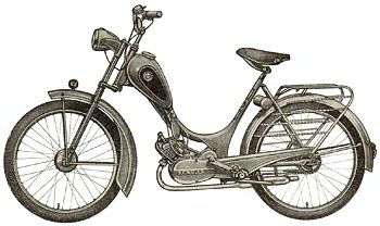 1955 Patria–WKC moped