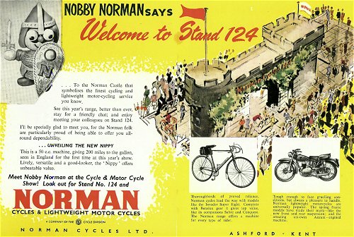 Norman's 1955 Show advert