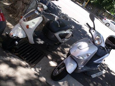 Aprilia and Piaggio scooters