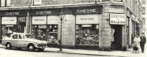 Cheyne Cycles in 1967