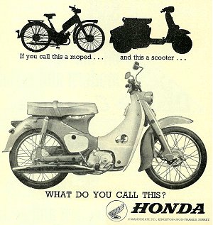 Honda C100 ad