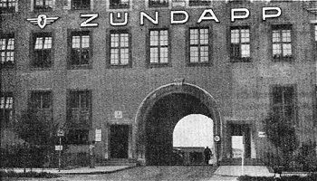 The Zündapp factory in 1957